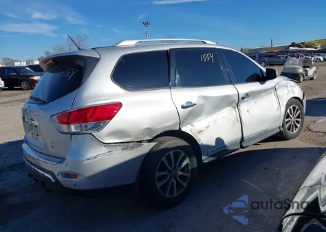 2014 Nissan Pathfinder Sl из США, поврежденный, VIN 5N1AR2MM7EC663344